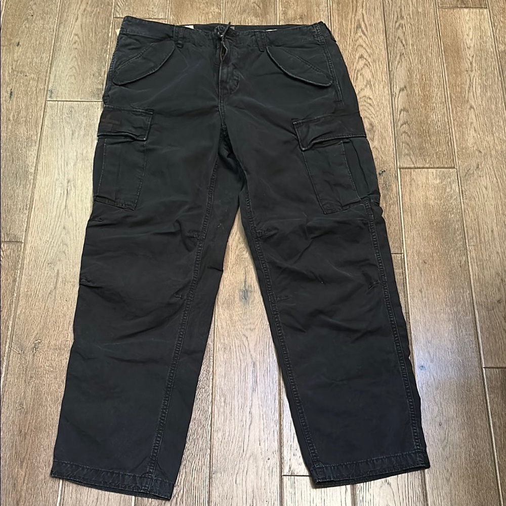 Men's Black Cargo Pants